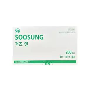 수성 접은거즈 2인치 5cm x 5cm 8p 부직포 소독거즈 드레싱
