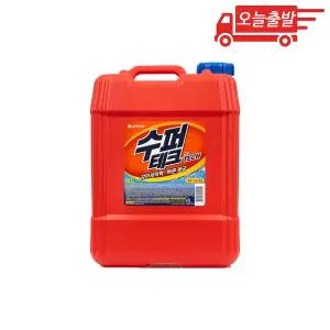 오늘출발 수퍼 테크 대용량 액체세제 일반 드럼 겸용 14L 1개