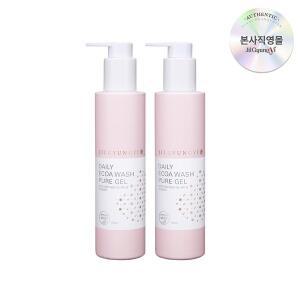 [질경이]순한 여성청결제 데일리 에코아 워시 퓨어젤 200ml x2개