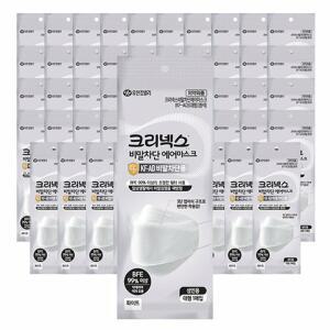 [하프클럽/케이쇼핑]크리넥스비말차단에어마스크(대형)(흰색)