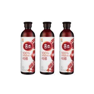 청정원 홍초 석류 900mlx3개