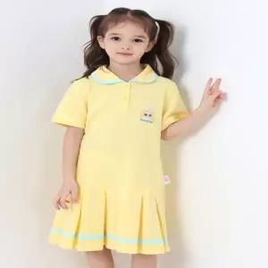 캐치 티니핑 여아용 PK 카라 플리츠 5부 원피스YE