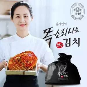 [김가연공식] 국내산100% 똑소리나는 포기김치 5kg