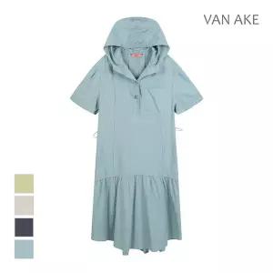 [반에이크] 후드넥 반팔 원피스_VB35OPMD04Z