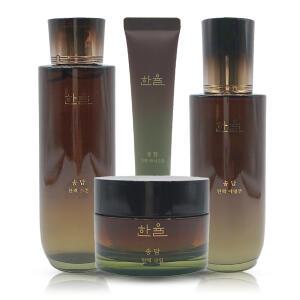 한율 송담 탄력 스킨 150ml+에멀젼 125ml+크림 50ml+아이크림 25ml 무료