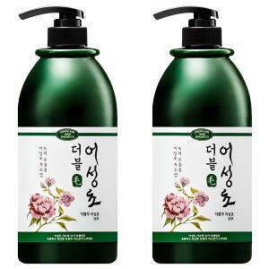 더블모 어성초 샴푸 플로럴향 1L x 2개