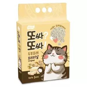또싸또싸 두부모래  가는입자  7L(2.5kg) X 6개