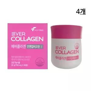 에버콜라겐 인앤업비오틴 셀 750mg 56정 4개 /ynd