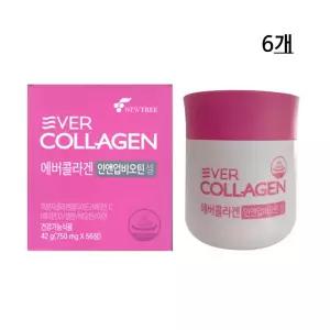 에버콜라겐 인앤업비오틴 셀 750mg 56정 6개 /ynd