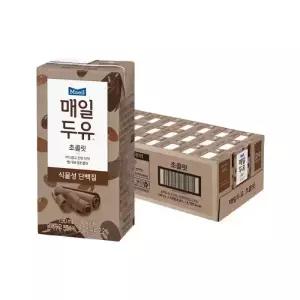 매일두유 초콜릿 190ml, 24개