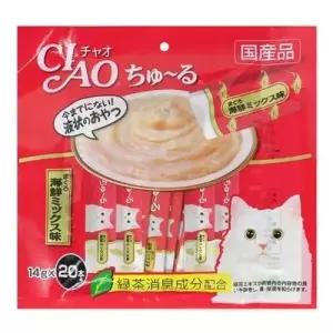 고양이츄루 이나바 챠오 츄루 참치 해산물믹스 1팩 20p
