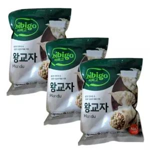 비비고 왕교자 1.05kg, 3개