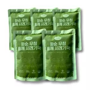 전라도 화순 무청 들깨시래기국 530g 5팩