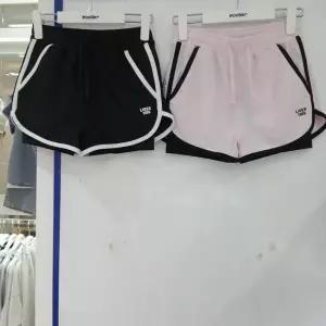 [에꼴리에][모다부평]3부 레이어드 래쉬가드 바지/25B0258/BK,PK_BP