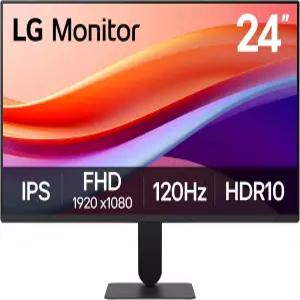 LG 24U411A-B 24인치 풀 HD(1920 x 1080) IPS 컴퓨터 모니터 120Hz HDR10 리더 모드 플리커 세이프 HDMI