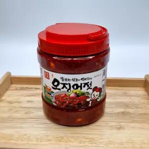 반찬단지 오징어젓갈 2kg 오징어젓 반찬거리