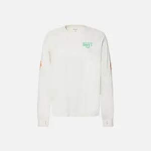 [록시] OCEAN FLOWER 루즈핏 긴팔 래쉬가드 라이트옐로우(RG21RS504COC)