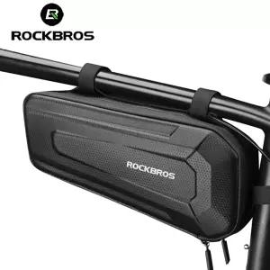 학교 자전거안장가방 자전거가방 락브로스 ROCKBROS 자전거프레임가방 방수형 하드쉘 싸이클링 프레임백 자