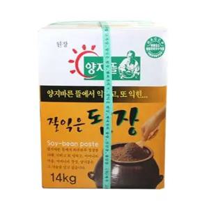 학교 쌈장 초장 고추장 양지뜰잘익은된장14kg 된장 간장 서치42