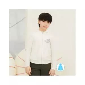 베이직 엘르 남아동 화이트 후드 집업 래쉬가드 BEB-X705H 965932