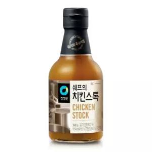 학교 수입식재료 수입 그로서리 있는 요리 청정원 쉐프의 치킨스톡 340g 수입식품 서치42