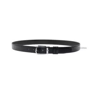 [몽블랑] SS26 남성 리버서블 레더 벨트 114412 BLACK BROWN