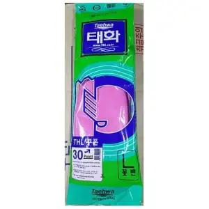 고무장갑(꽃밴L분홍색 태화)X10 W0CE6D0
