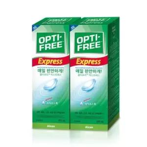 옵티프리 렌즈세척액 익스프레스 470ml 2개