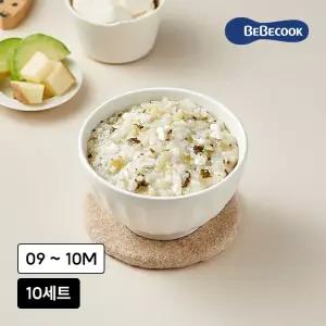 후기1단계 시판이유식 정기식단 9-10개월 10세트(180g x 20팩)