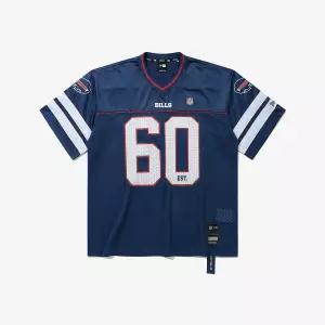 뉴에라 NFL 버팔로 빌스 팬 웨어 티셔츠 비콘 블루 반팔