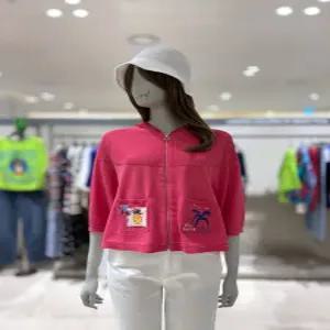 베네통 메쉬 자카드 후드 가디건 BAKCA5631 607734