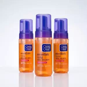 클린앤클리어 에센셜 훼이셜 포밍클렌저 150ml x 3개