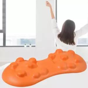 허리 마사지 베개 지압점 스트레칭 지기 낮은 받침대 스트레칭기 등마사 등마사지 목허리