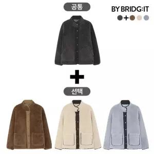 (26FW) 플러피 플리스 자켓 2종(차콜+선택)