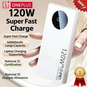 120W 50000mAh 고속 충전 파워뱅크 대용량 휴대용 외장 배터리 노트북 및