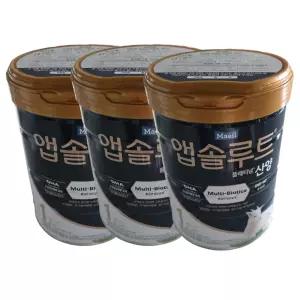앱솔루트 플래티넘 산양 분유 1단계(0~6개월) 750g 3캔