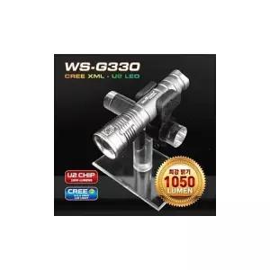 우신 LED충전식줌라이트 WS-G330 은색