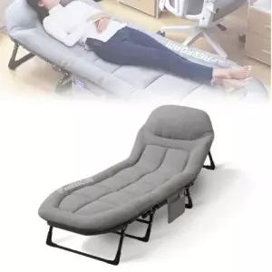 캠핑침대 접이식 간이침대 캠핑 사무실 병원 보호자 폴딩 베드