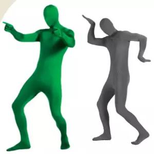 크로마키 촬영의상 공연의류 일체형 전신 스튜디오 촬영의상 동영상촬영