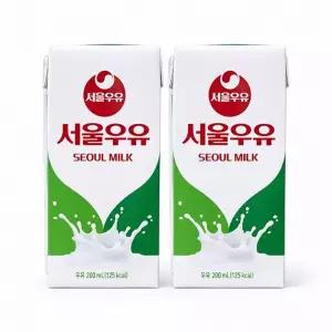 서울우유 멸균우유 200ml x 24입