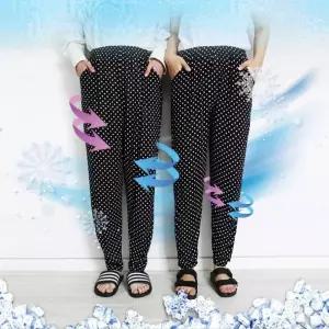 몸빼바지 팬츠 여자 냉감 쿨 쿨바지 남자 바지 여름 rFc65sSU
