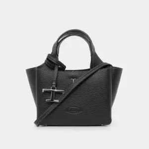 토즈 MUST IT_ 26FW T로고 타임리스 마이크로 2웨이 레더 여성 토트백 XBWAPAFL000QRIB999