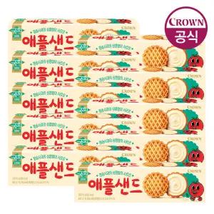 [내일도착] 크라운 공식 국희 애플샌드 91gx10개
