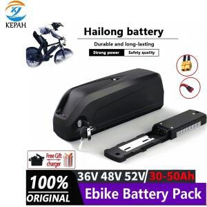 Hailong 전기 자전거 폴리에스터 DP-9 BMS 18650 셀 리튬 이온 배터리 36V 48V 52V 50AH 내구성
