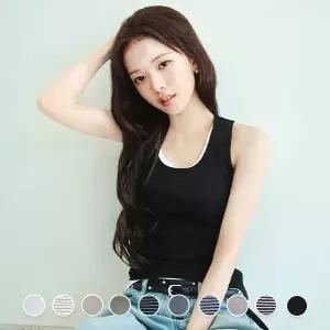 지오다노 326530 노정의 베이직 립 탱크탑 (SLD)133566
