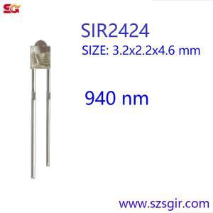 20개 940nm IR LED SIR2424 3.2x2.2mm 적외선 발광 다이오드