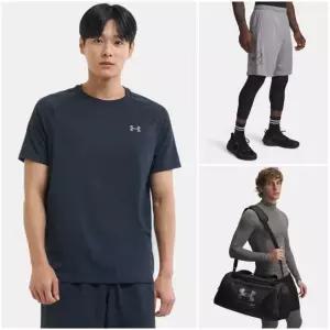 [언더아머](타임스퀘어점패션관)인기 남자 반팔 반바지 가방 모음전 (1361518-외 19종) 트레이닝 속건성...