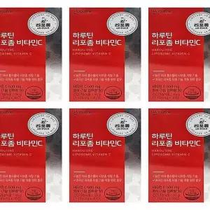 [셀러허브]하루틴 리포좀 비타민C 30정 6박스(LC) (S51623288)
