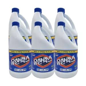유한락스 레귤러 2Lx6개