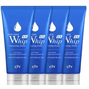 아쿠아 휩 EX 폼클렌징 225ml 4개 클렌징폼 세안제 딥클렌징